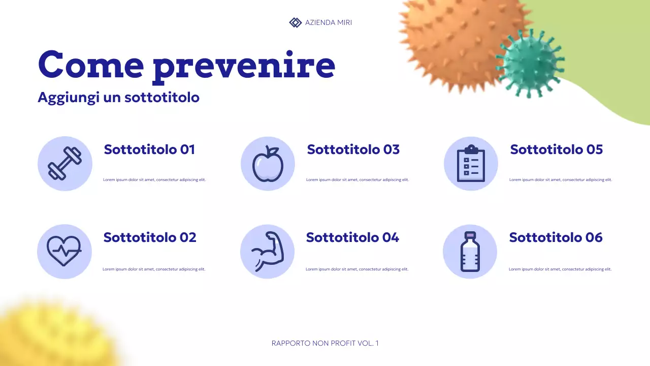 rapporto sull'informazione sanitaria blu moderna