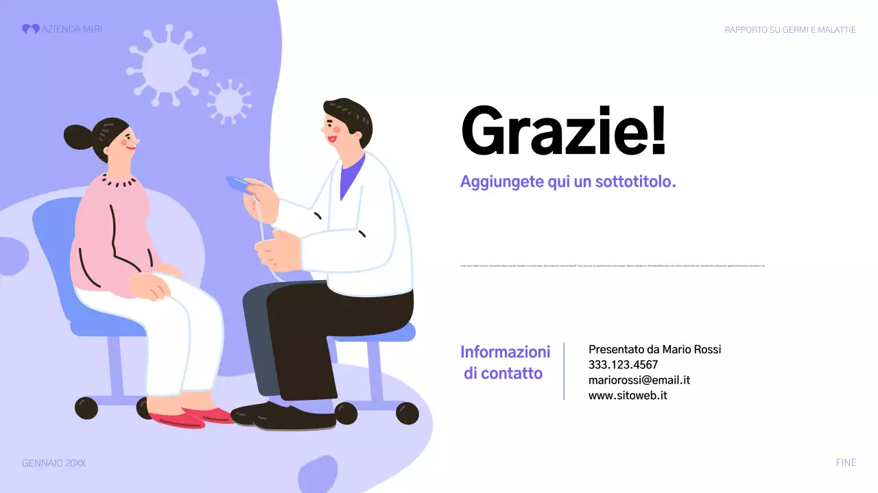 rapporto sulla salute moderna viola