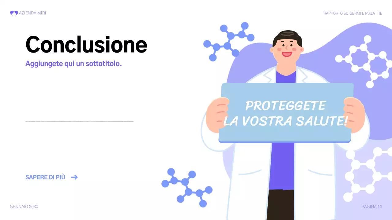 rapporto sulla salute moderna viola