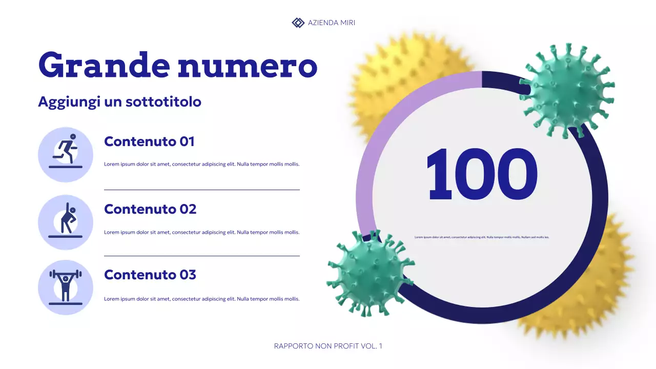 rapporto sull'informazione sanitaria blu moderna