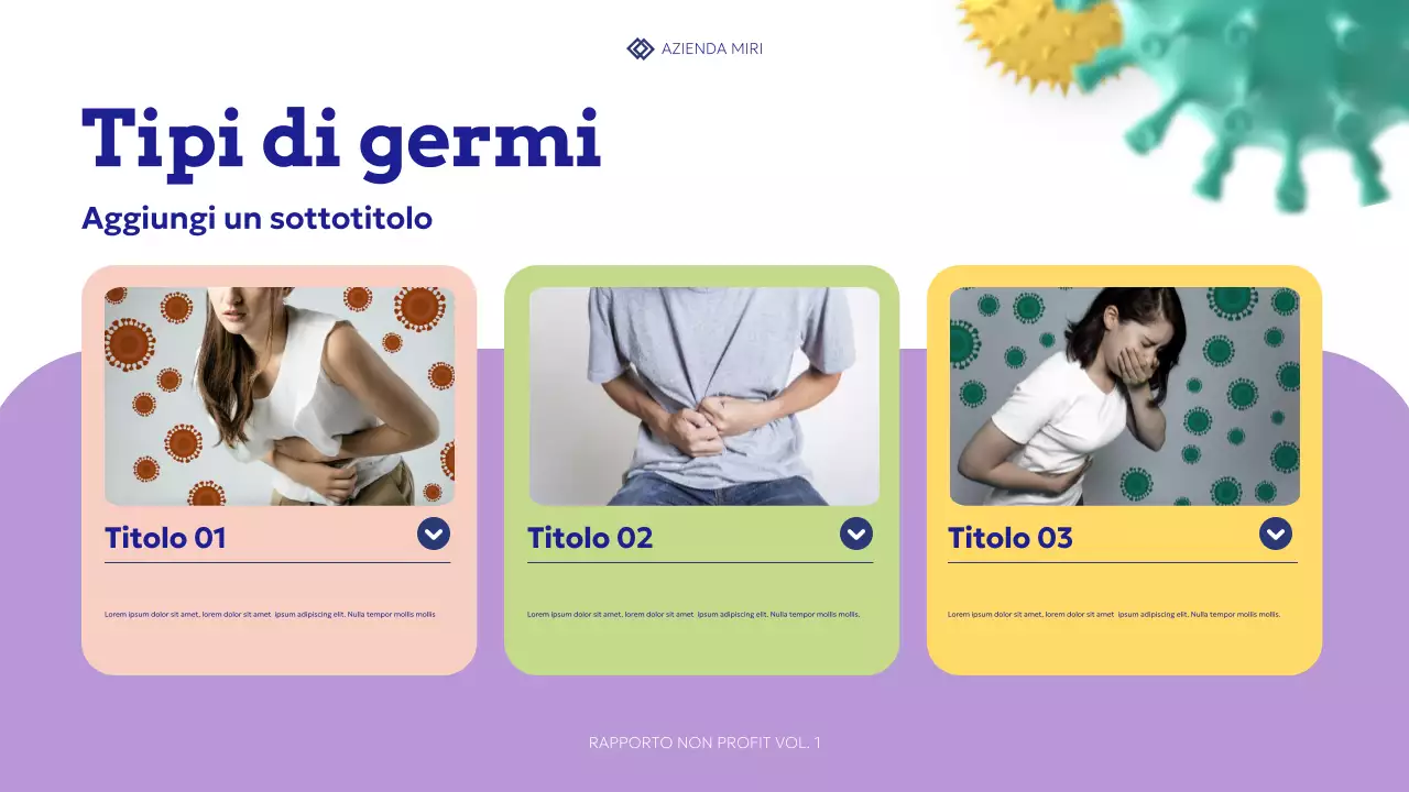 rapporto sull'informazione sanitaria blu moderna