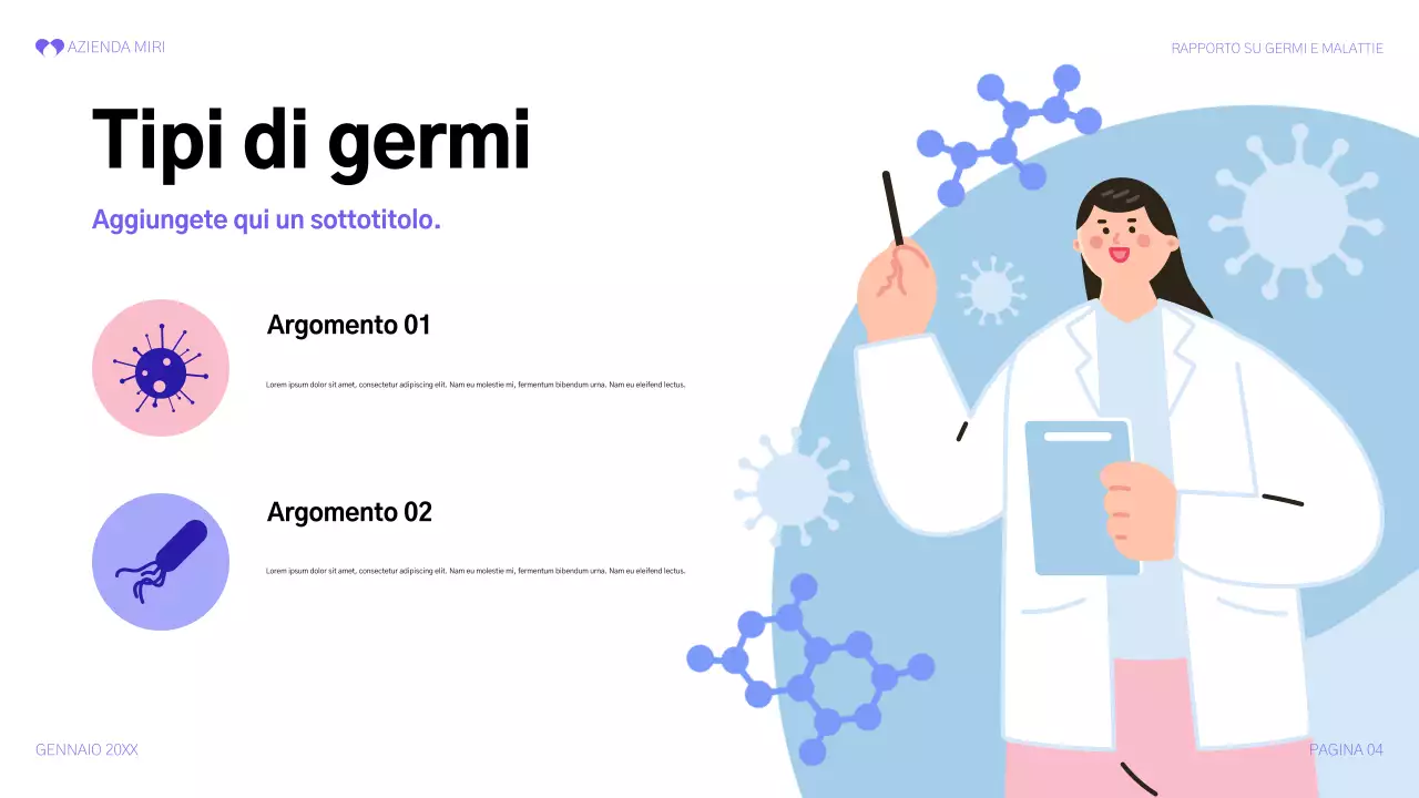 rapporto sulla salute moderna viola