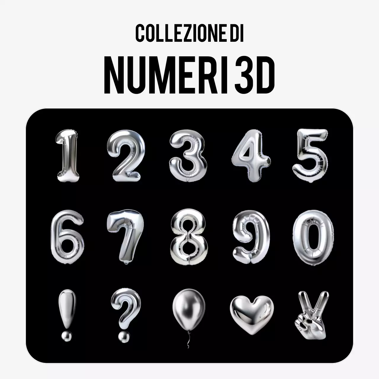 Promozione vendita argento moderno