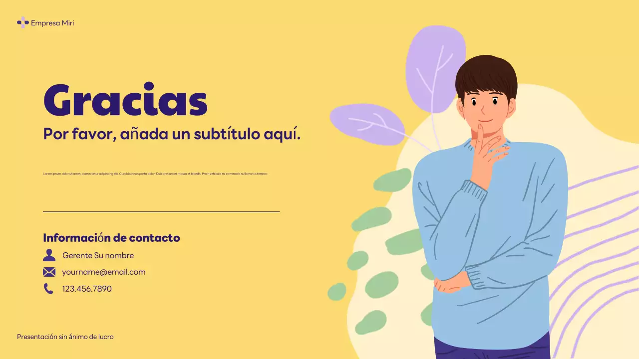 purple modern health presentation