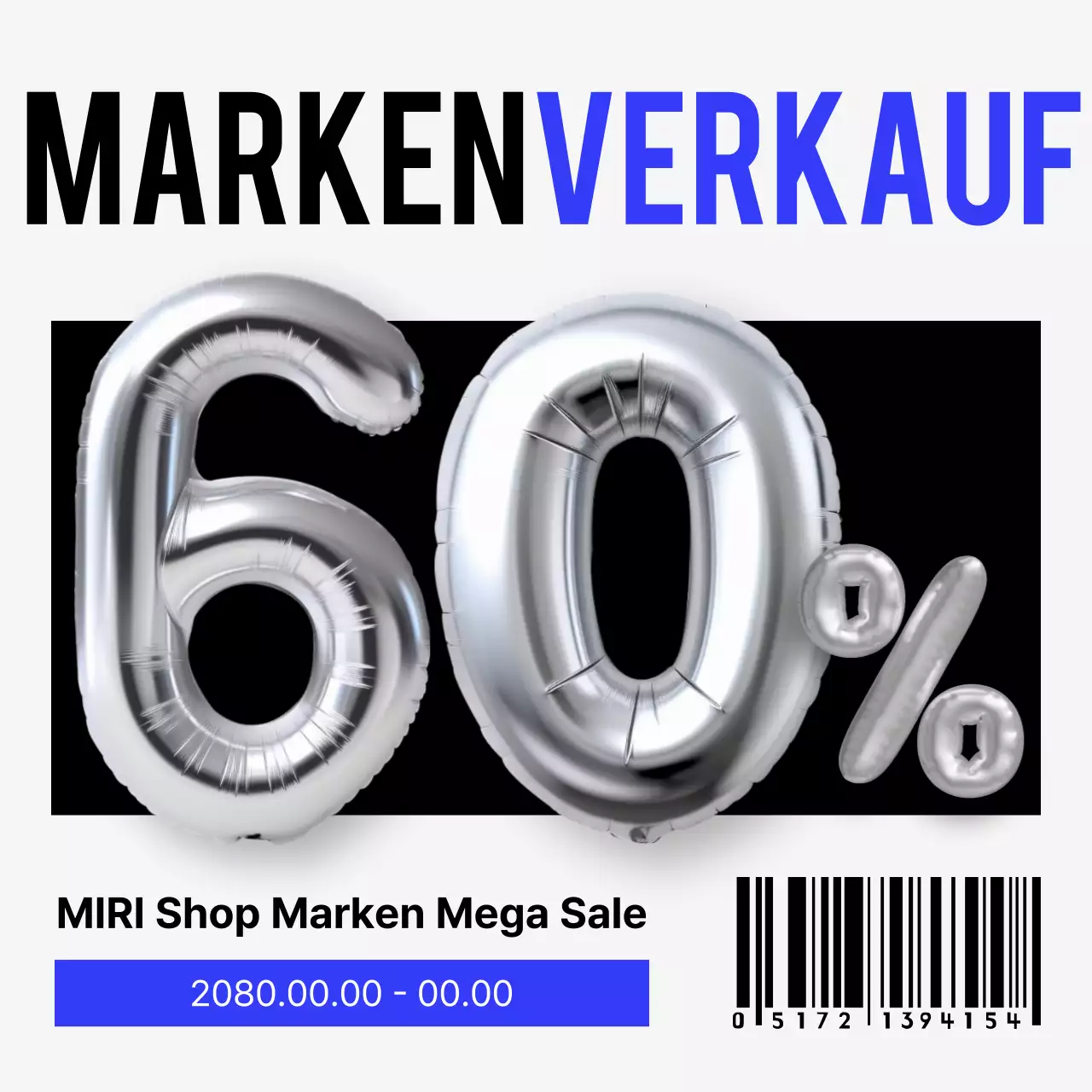 Silver Modern Sale Aktion