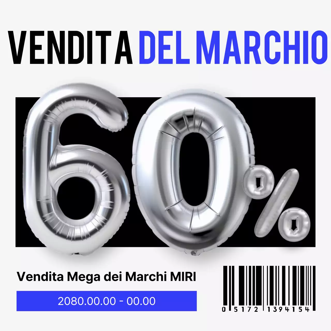 Promozione vendita argento moderno