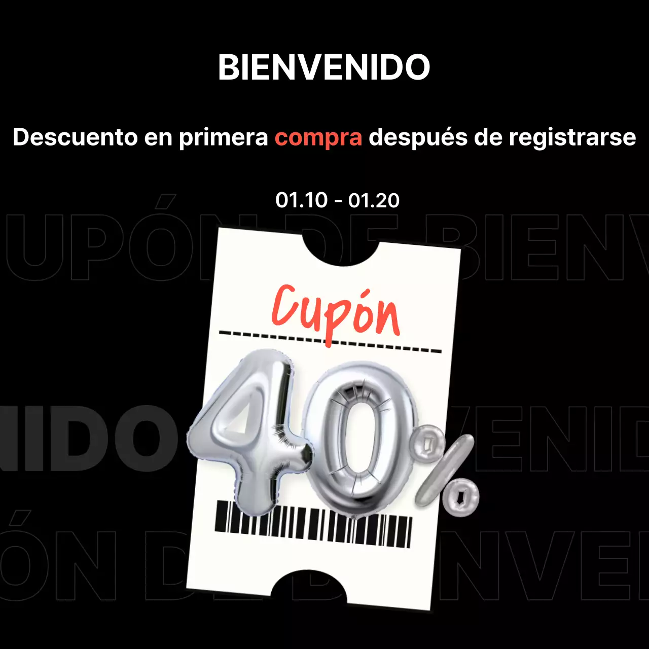 Promoción de rebajas Silver Modern