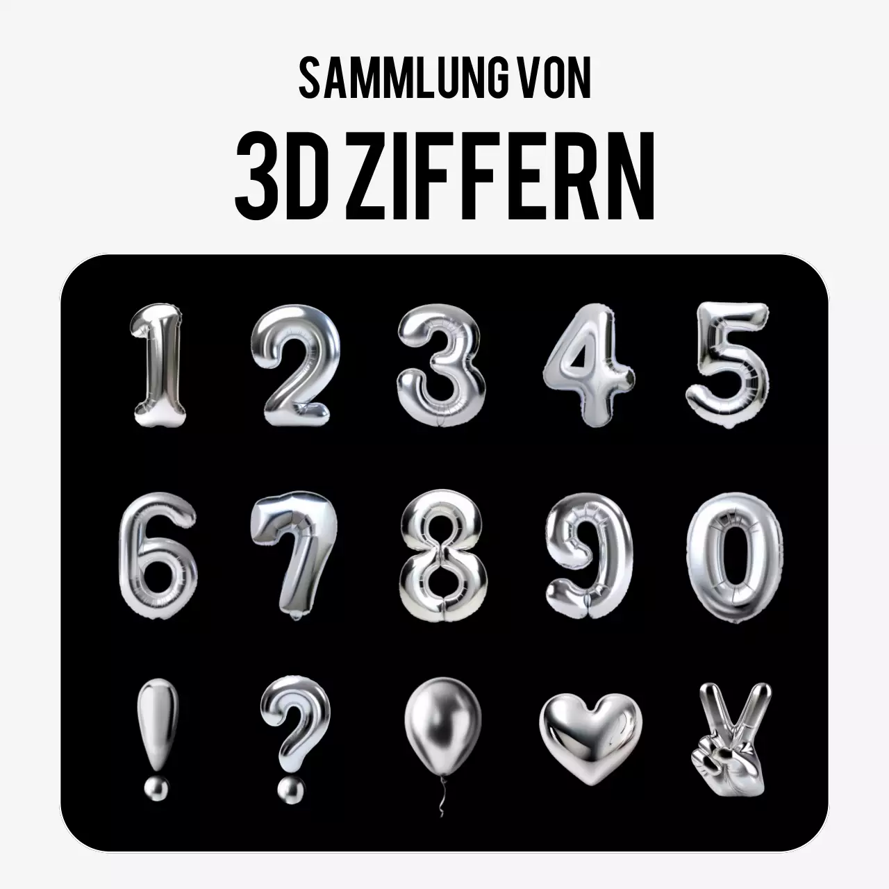 Silver Modern Sale Aktion