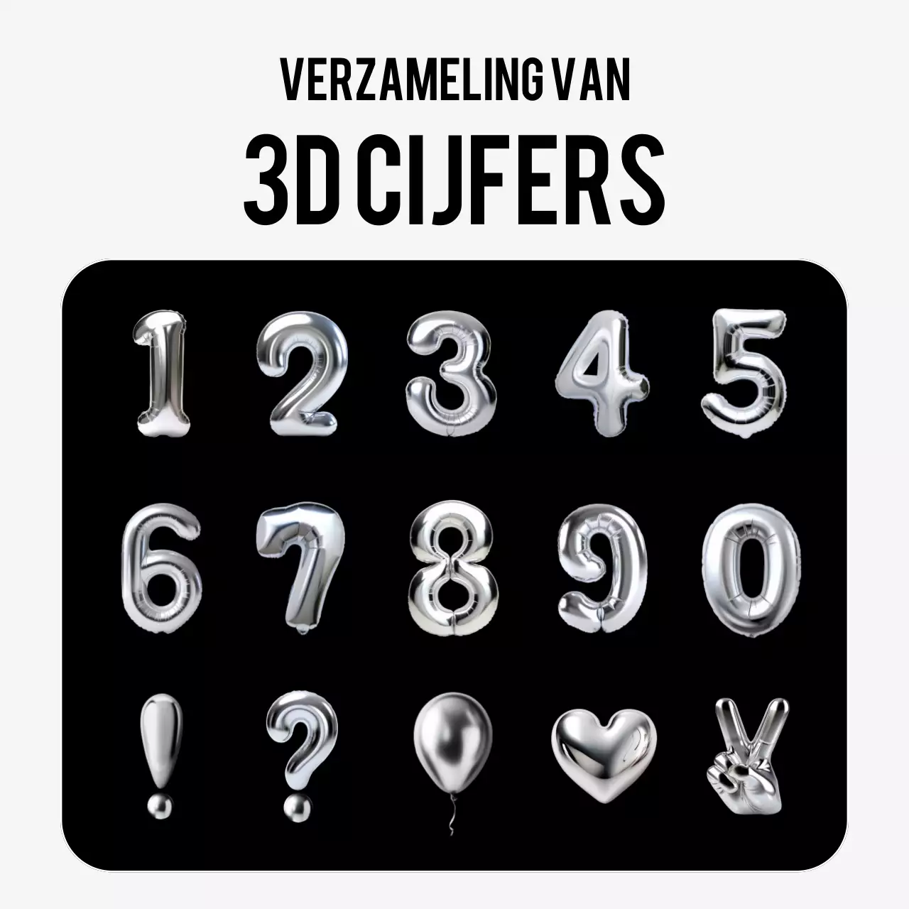 Zilver Modern Uitverkoop Promotie