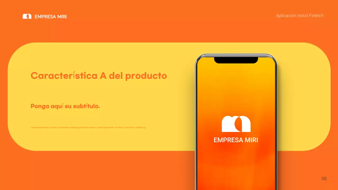 orange modern fintech promotion