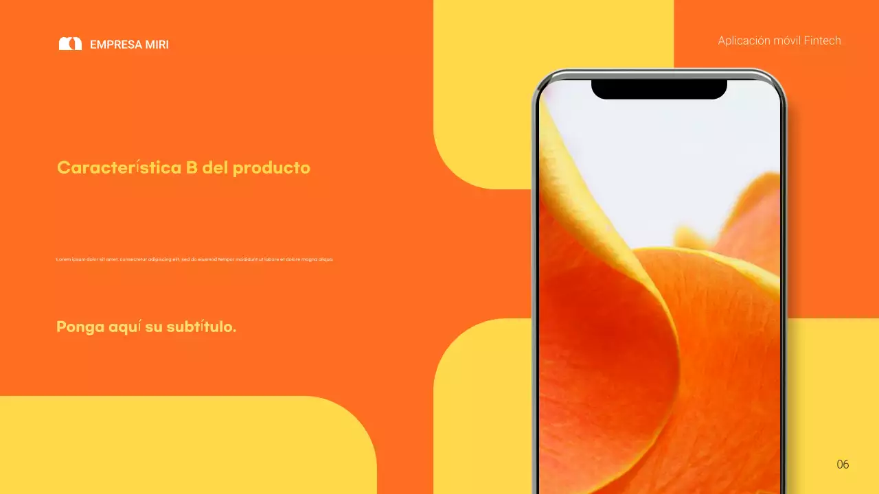 orange modern fintech promotion