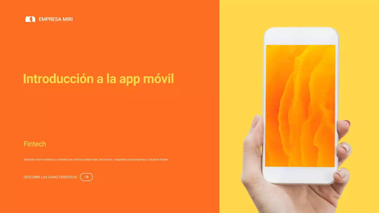orange modern fintech promotion