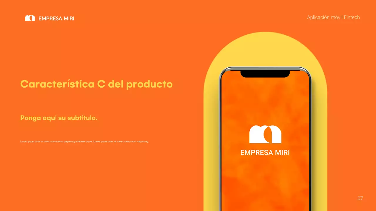 orange modern fintech promotion