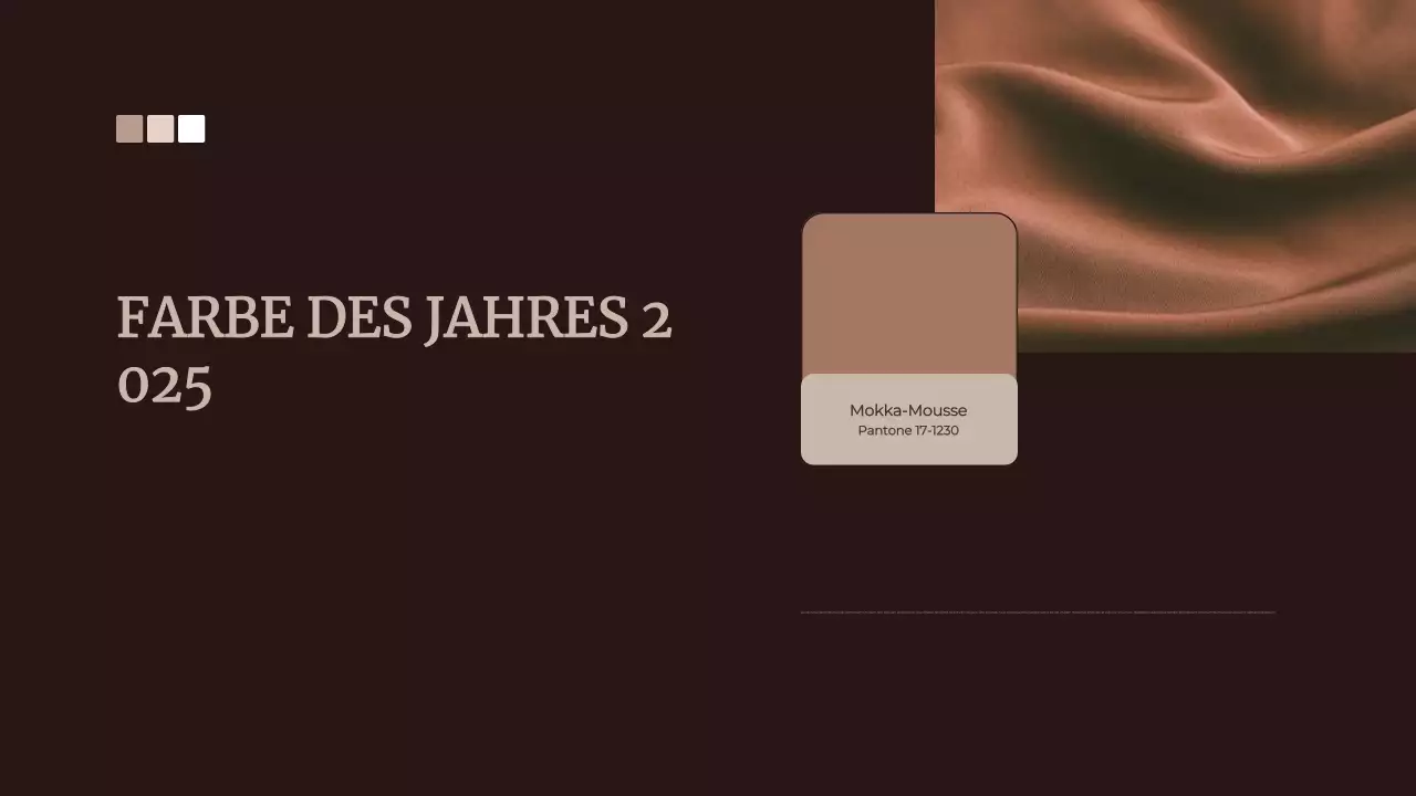 Braun Abstrakte Farbe des Jahres