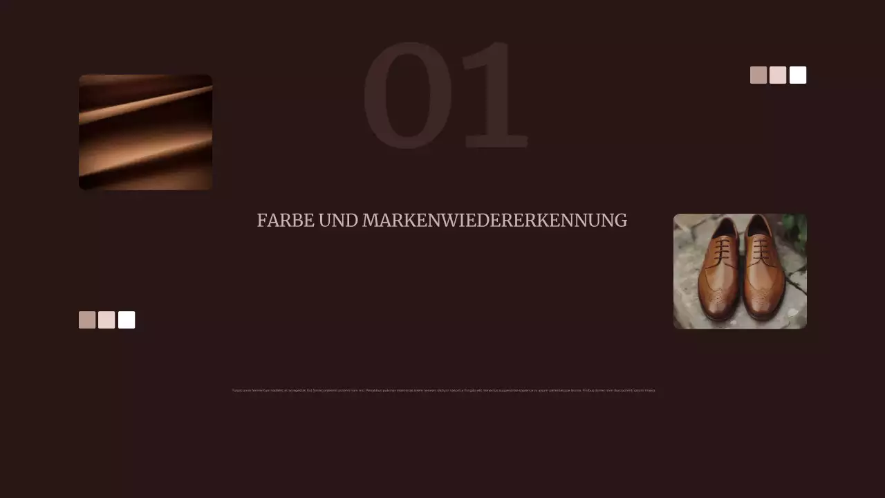 Braun Abstrakte Farbe des Jahres