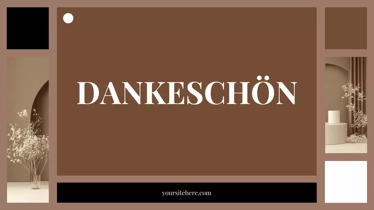 Ankündigung des braunen ästhetischen Trendberichts