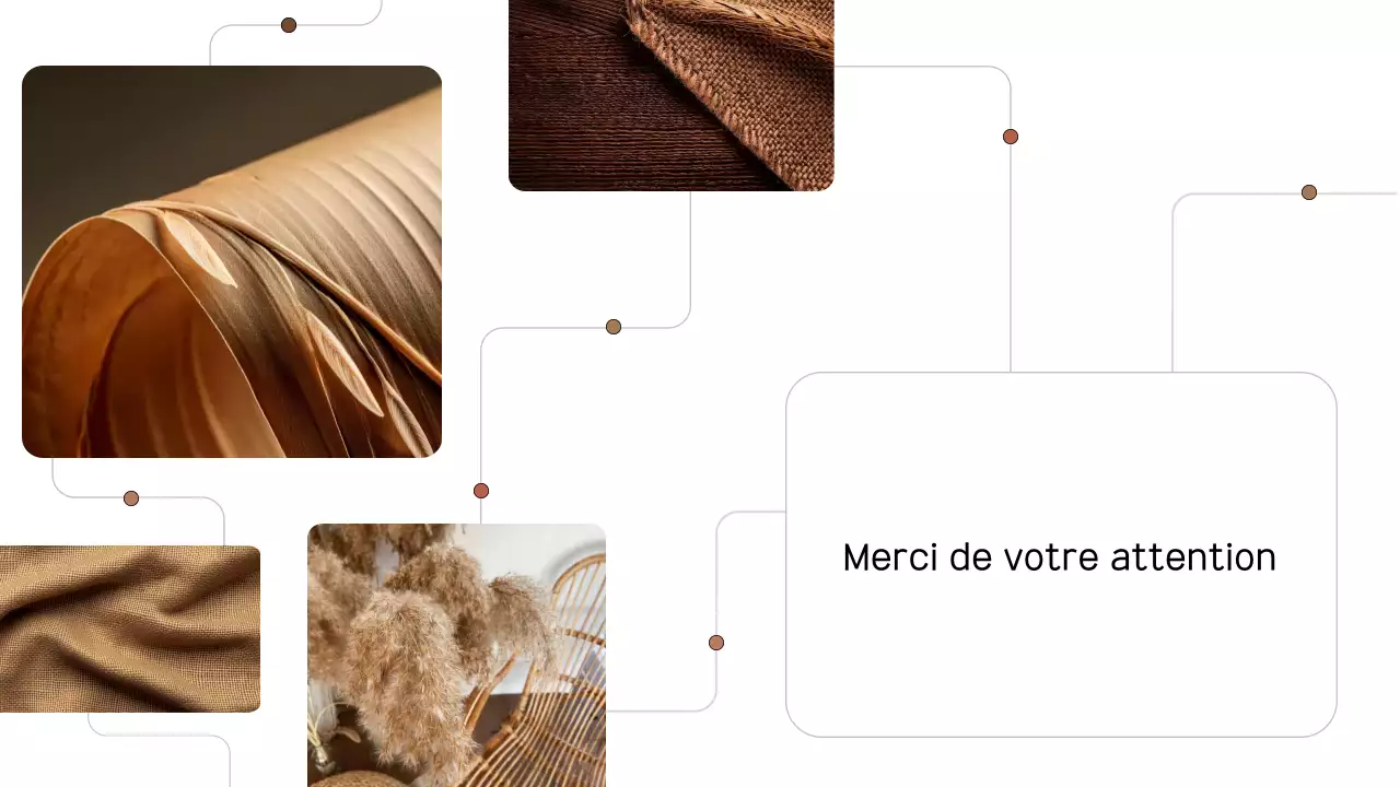document de rapport sur les tendances modernes brunes