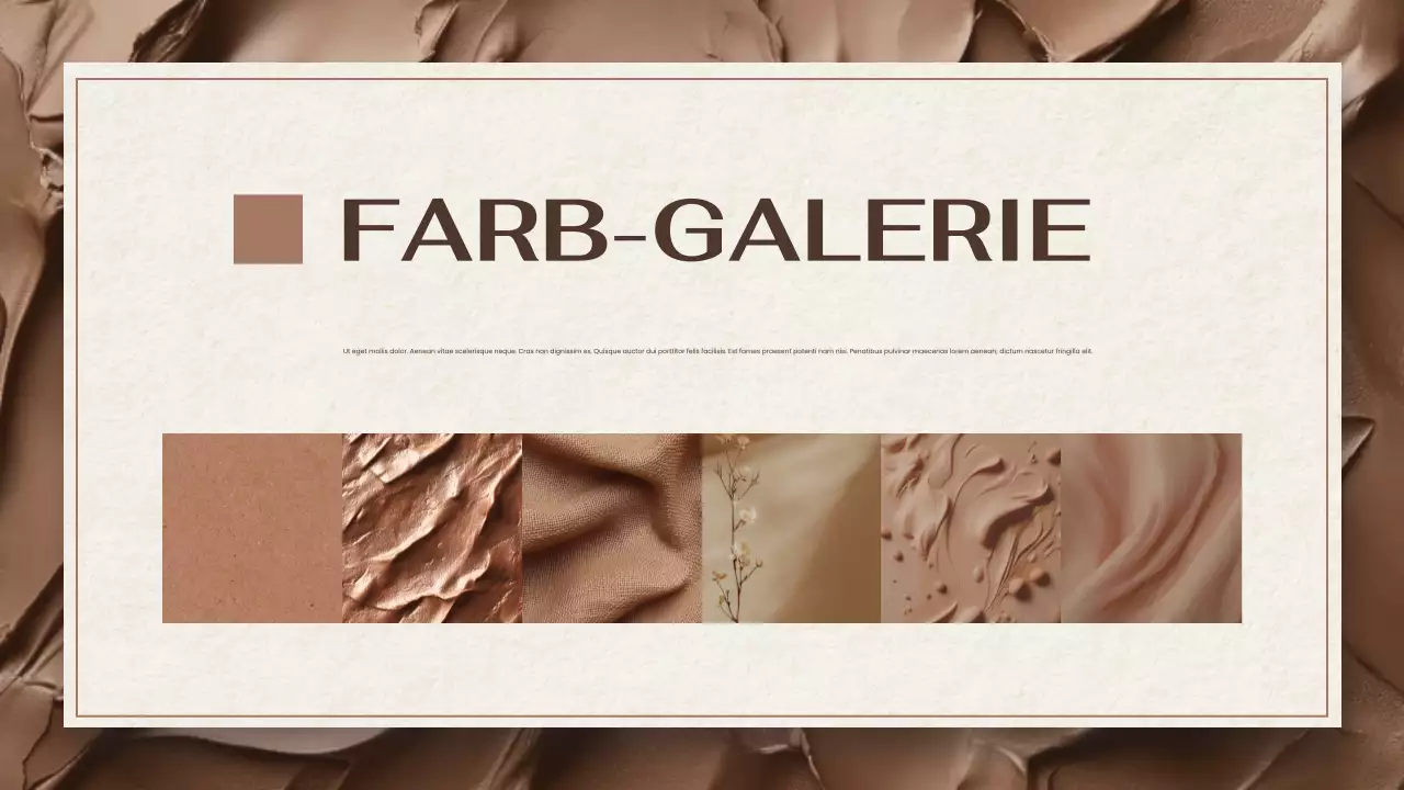 braun und beige moderne farbtrendbericht dokumentenpräsentation