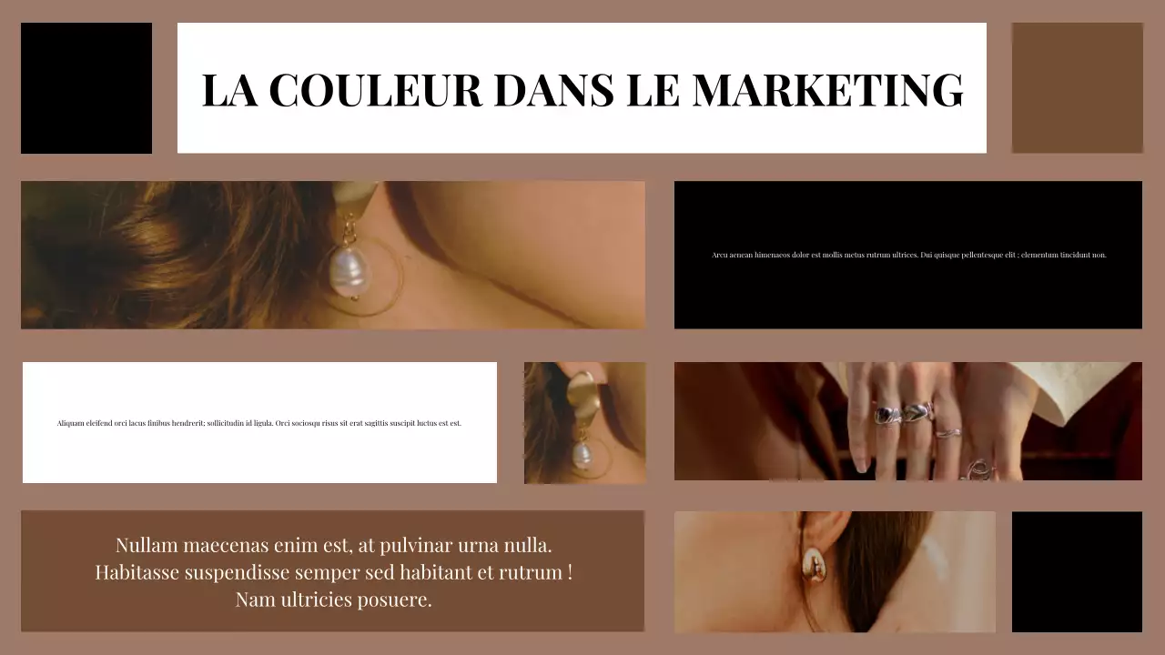 annonce du rapport sur les tendances en matière d'esthétique brune