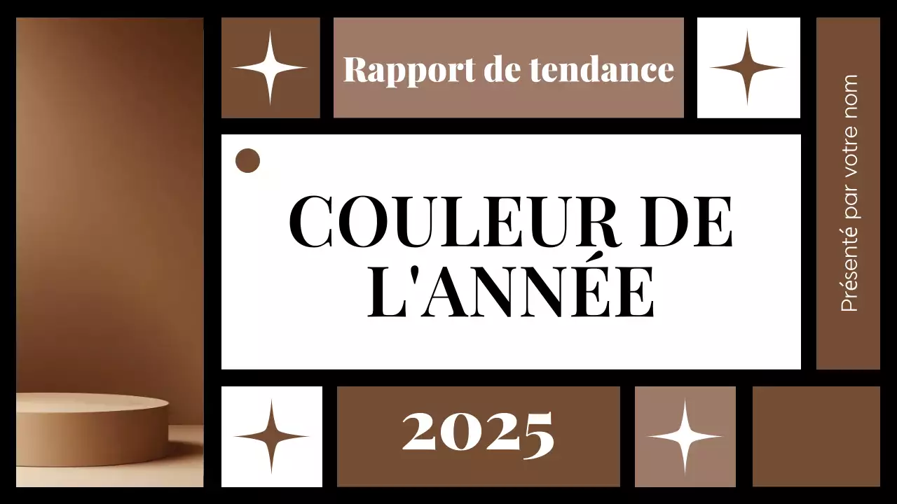 annonce du rapport sur les tendances en matière d'esthétique brune