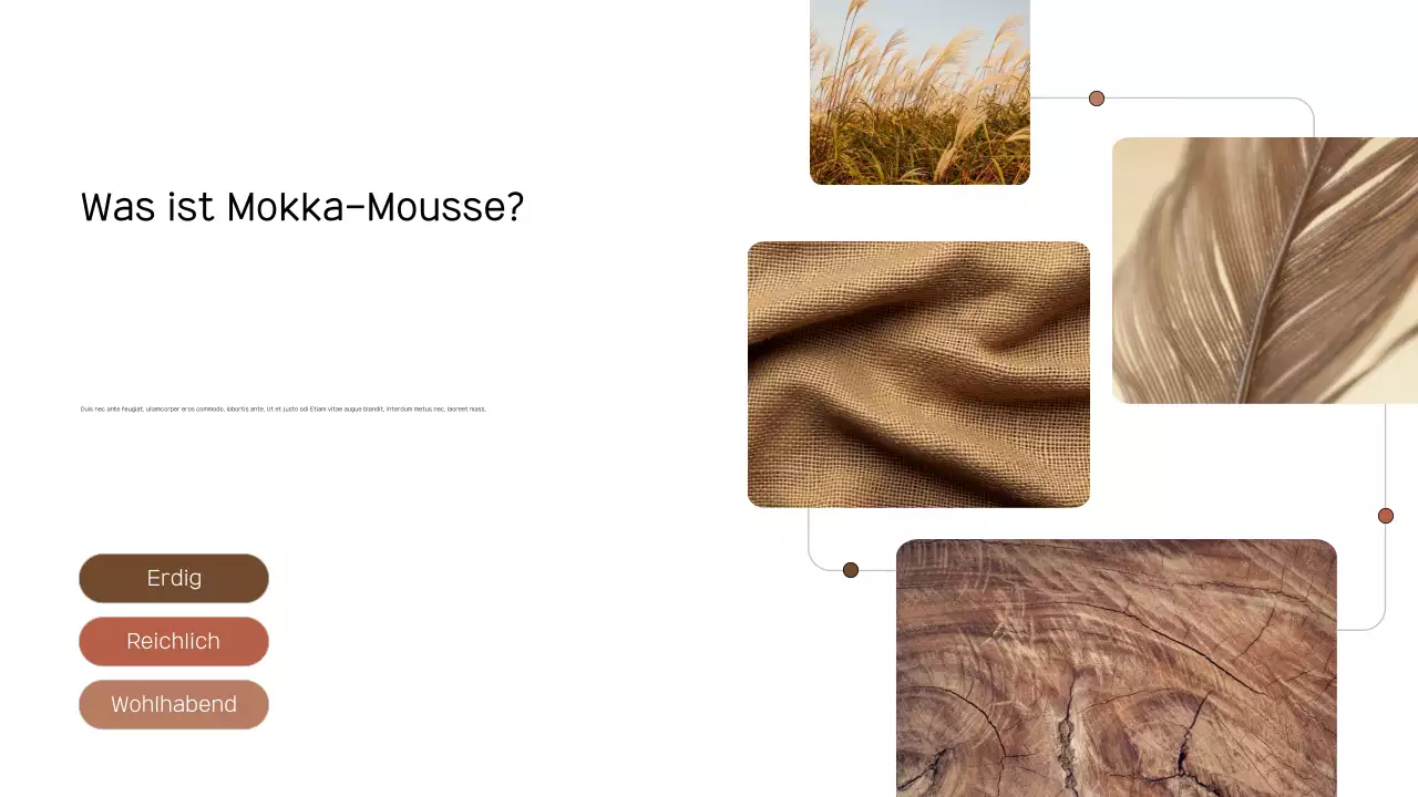 braun modern Trendbericht Dokument