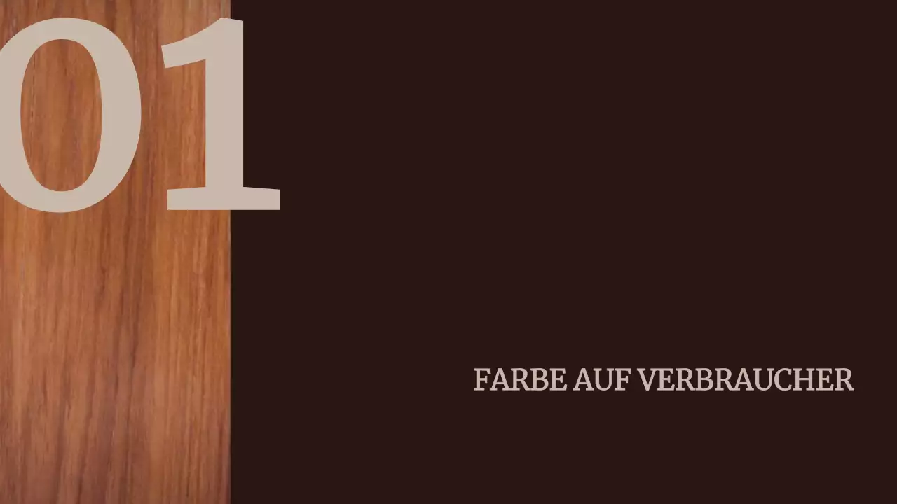 Braun Abstrakte Farbe des Jahres