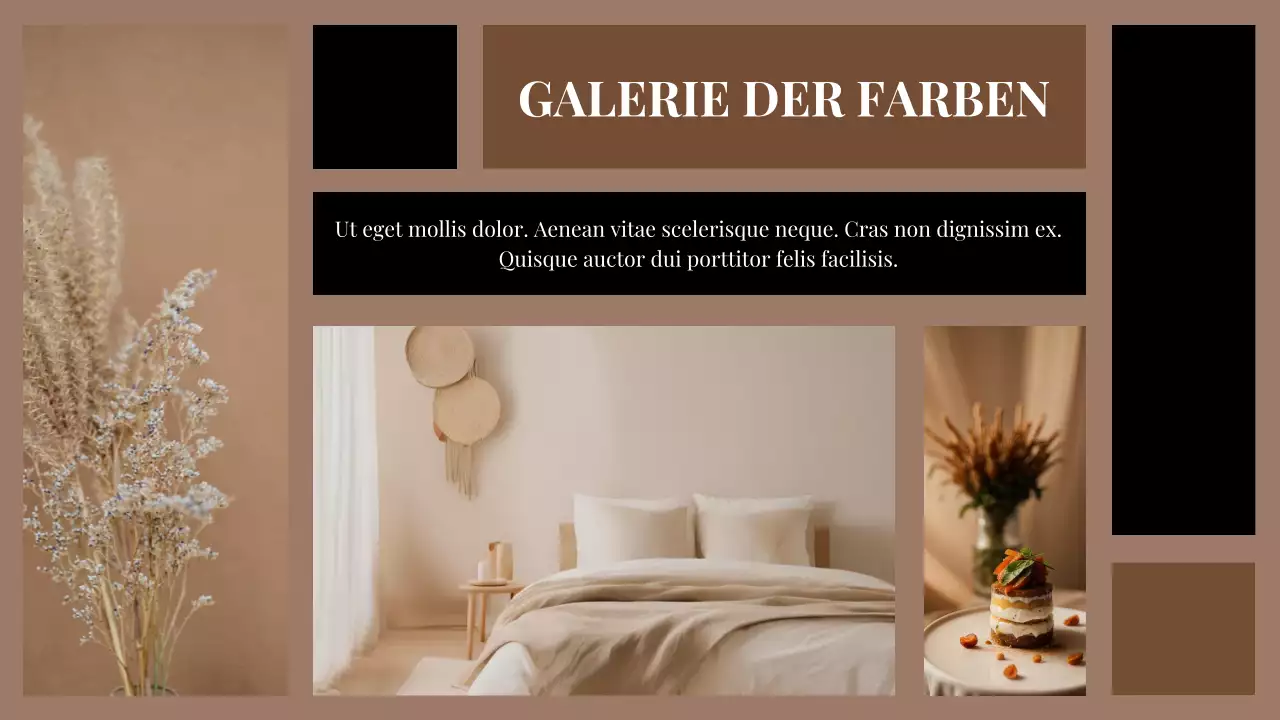 Ankündigung des braunen ästhetischen Trendberichts