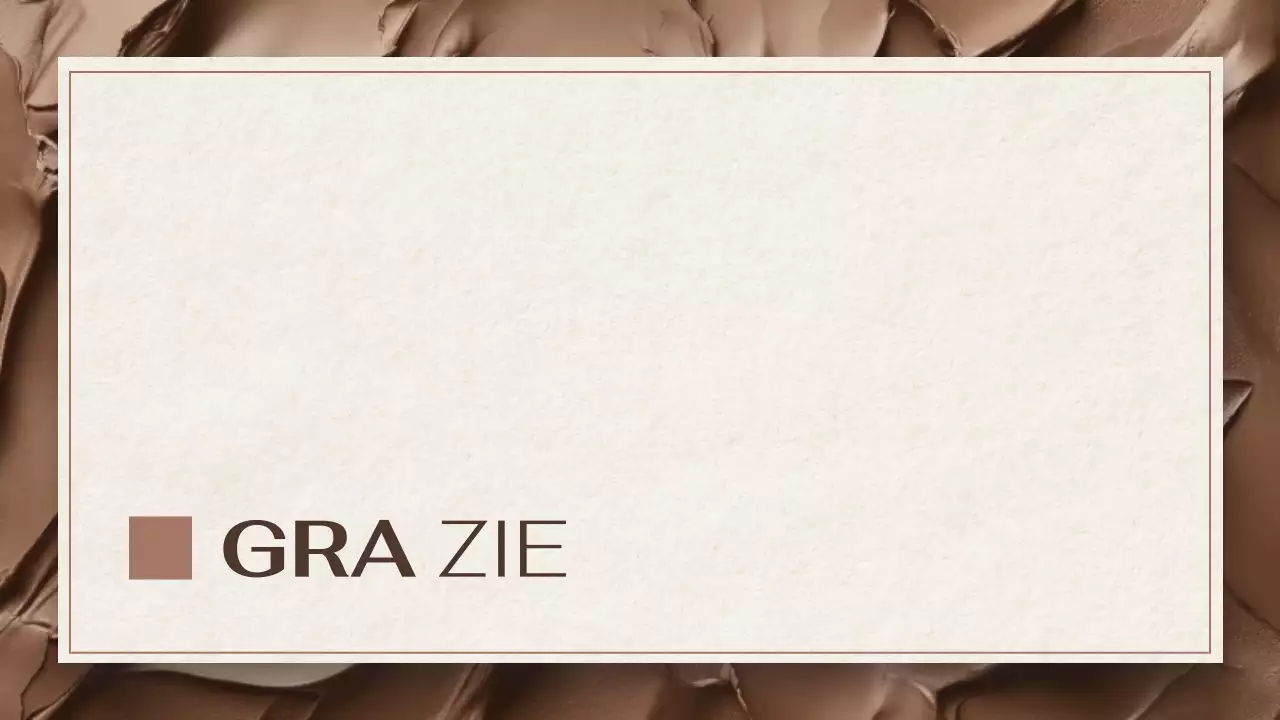 relazione sulle tendenze cromatiche moderne in marrone e beige presentazione del documento