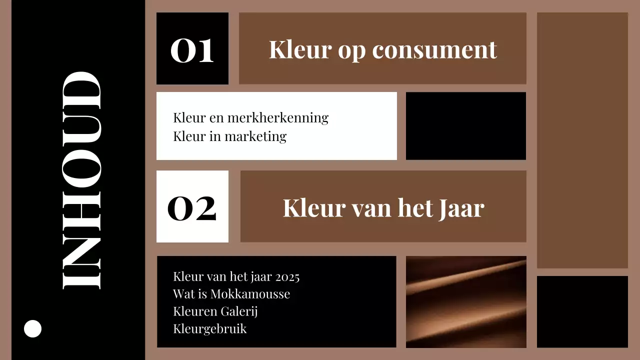 aankondiging bruin esthetisch trendrapport