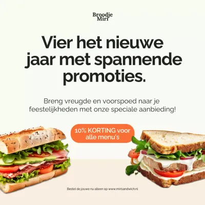 Room en Oranje Food Promotion Social Media