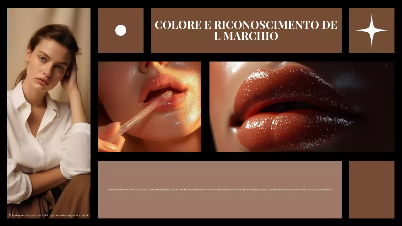 annuncio del rapporto sulle tendenze estetiche del marrone