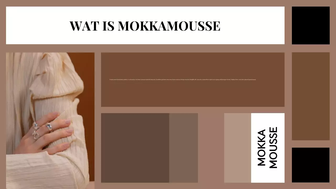 aankondiging bruin esthetisch trendrapport