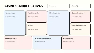 beige modern businessplan sjabloon