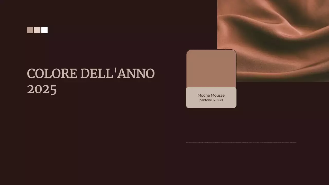 Marrone Colore astratto dell'anno