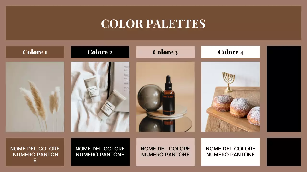 annuncio del rapporto sulle tendenze estetiche del marrone