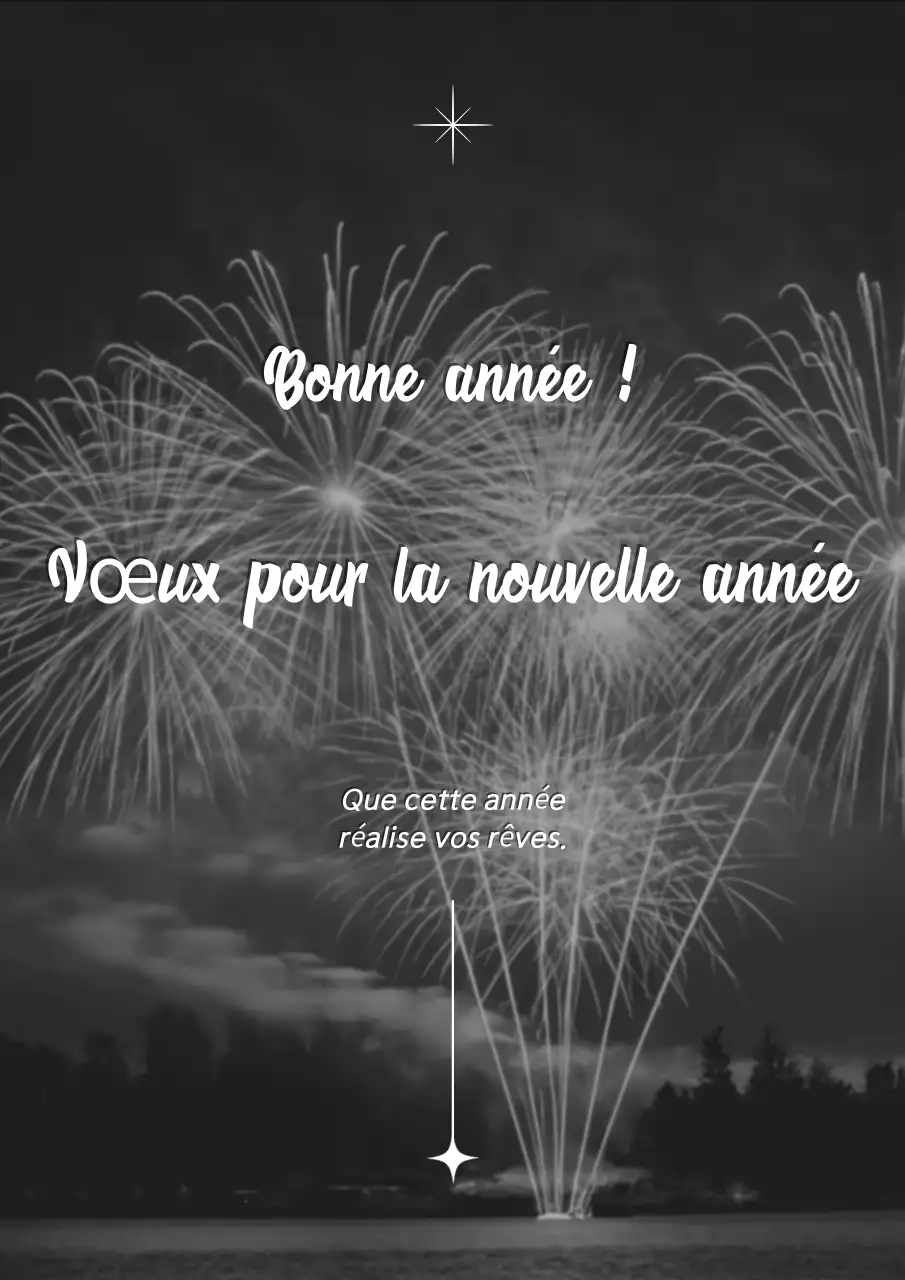 Voeux simples pour le Nouvel An par l'orange