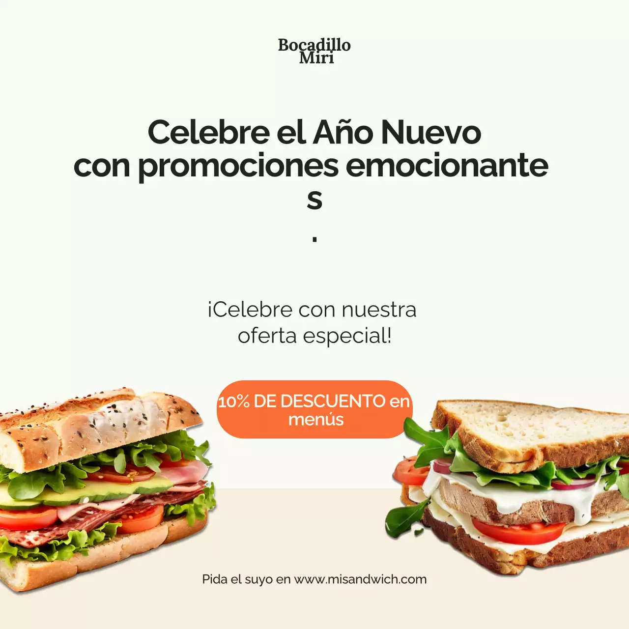 Crema y naranja Promoción de alimentos Medios de comunicación social
