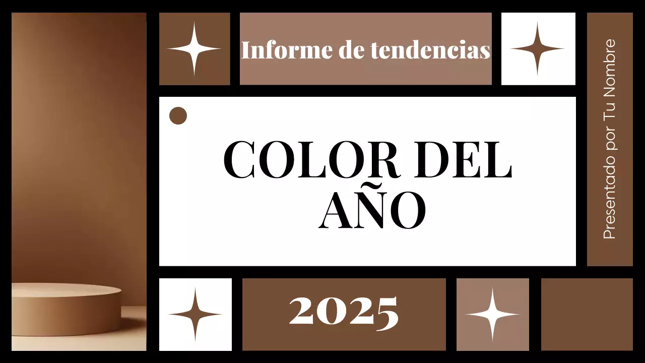 anuncio del informe sobre tendencias estéticas marrones