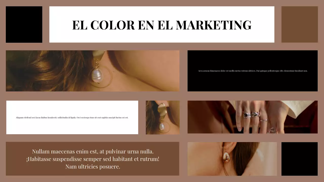 anuncio del informe sobre tendencias estéticas marrones