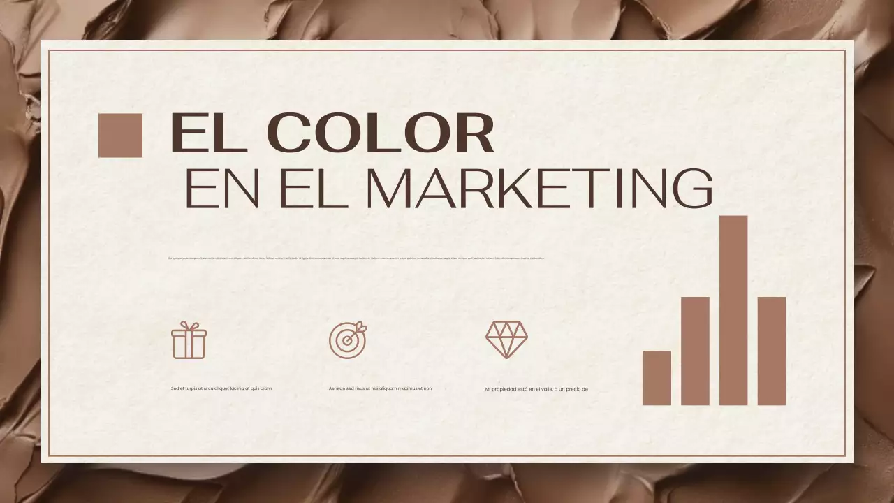 informe sobre la tendencia de los colores marrones y beige