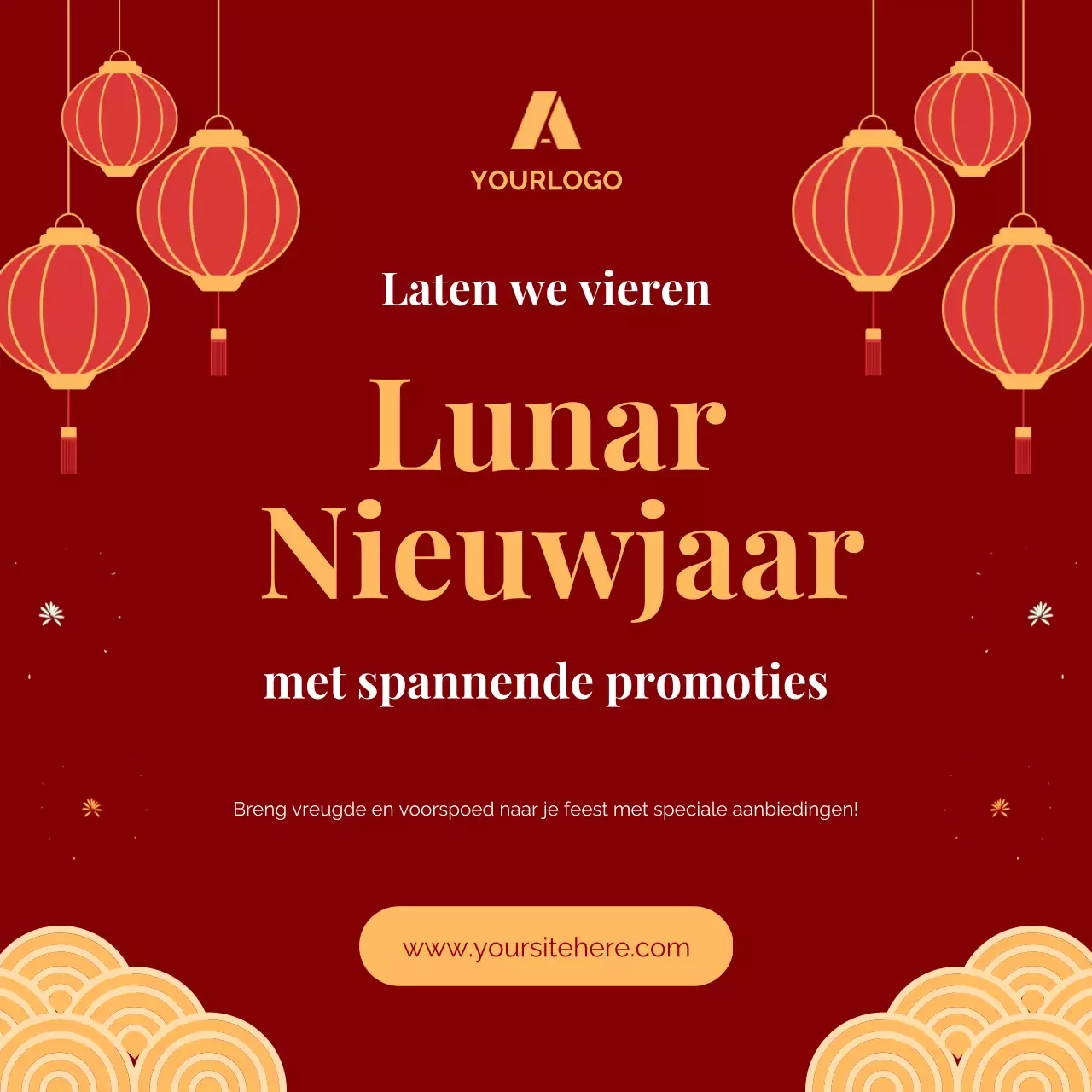 Lunar Nieuwjaar Pleinpost