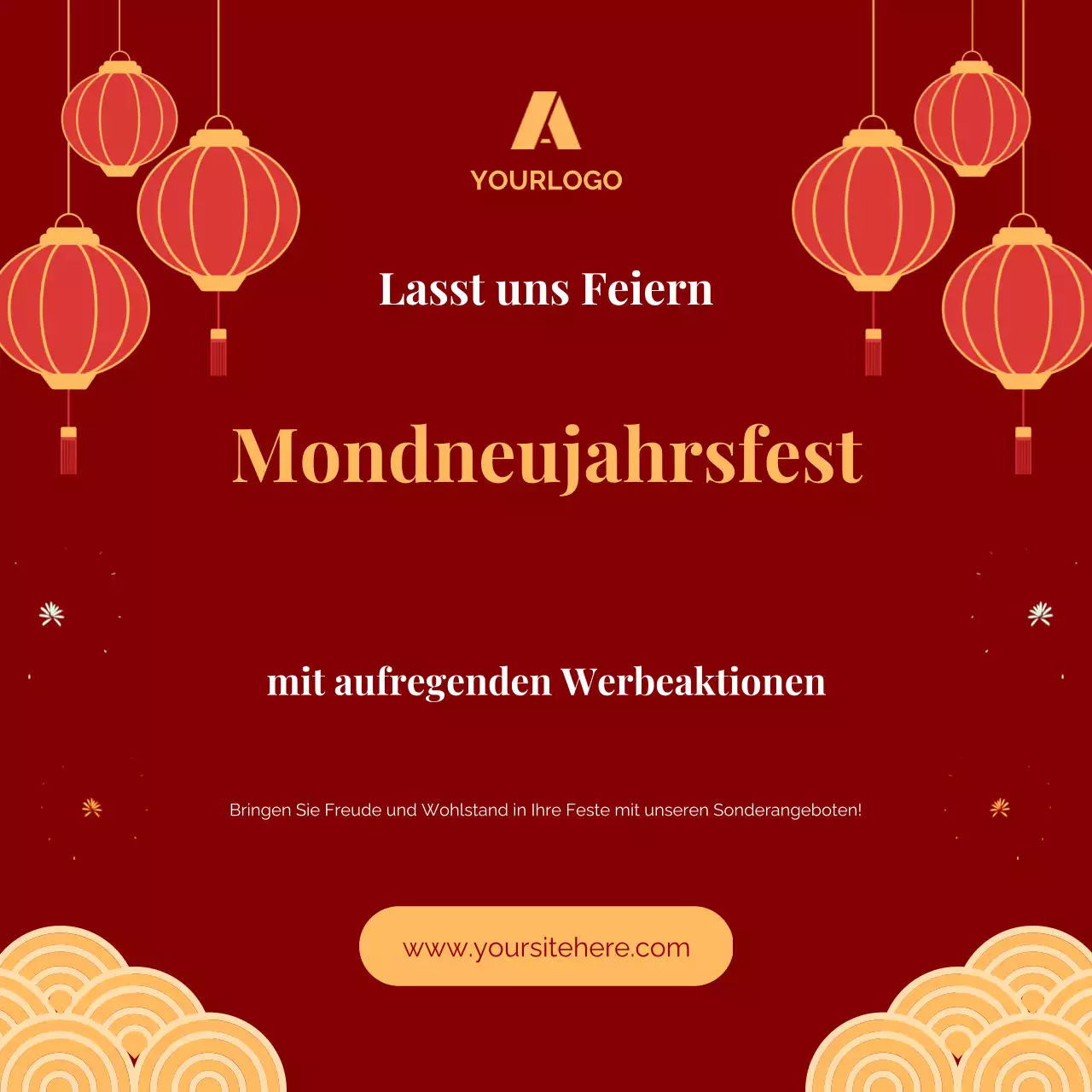 Mondneujahrsplatz Post