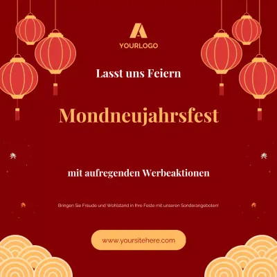Mondneujahrsplatz Post