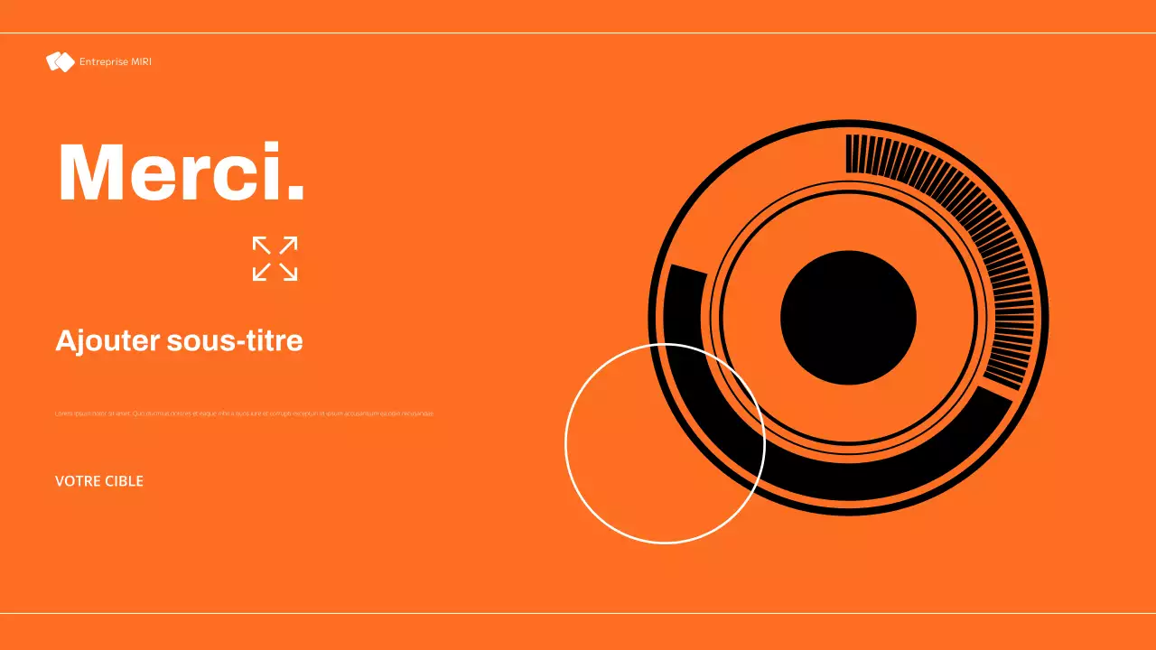 plan de marketing moderne noir