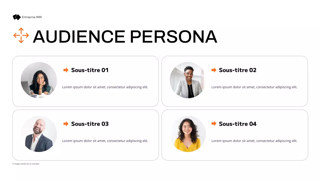 plan de marketing moderne noir