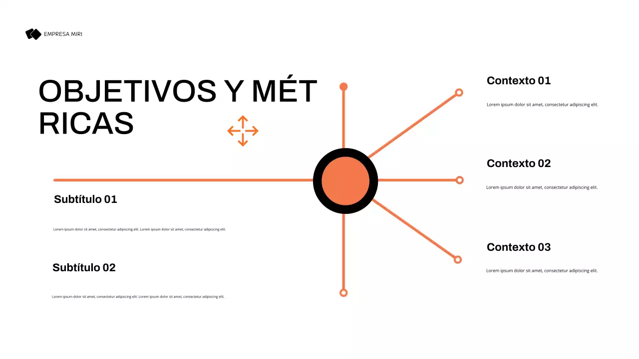 plan de marketing black modern