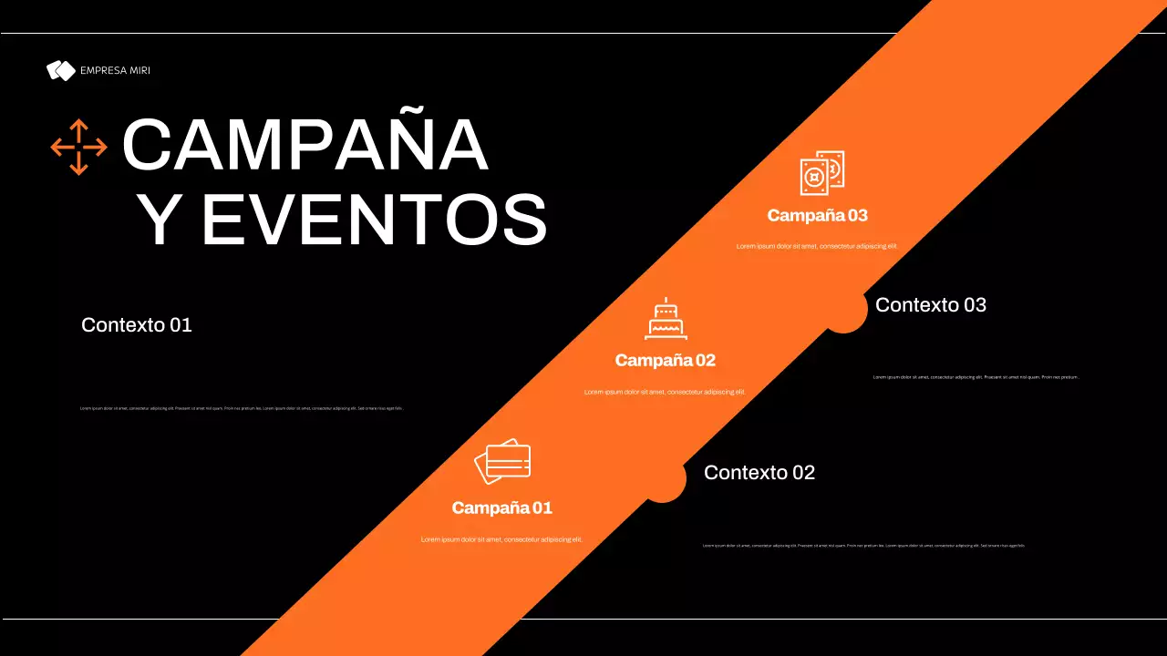 plan de marketing black modern