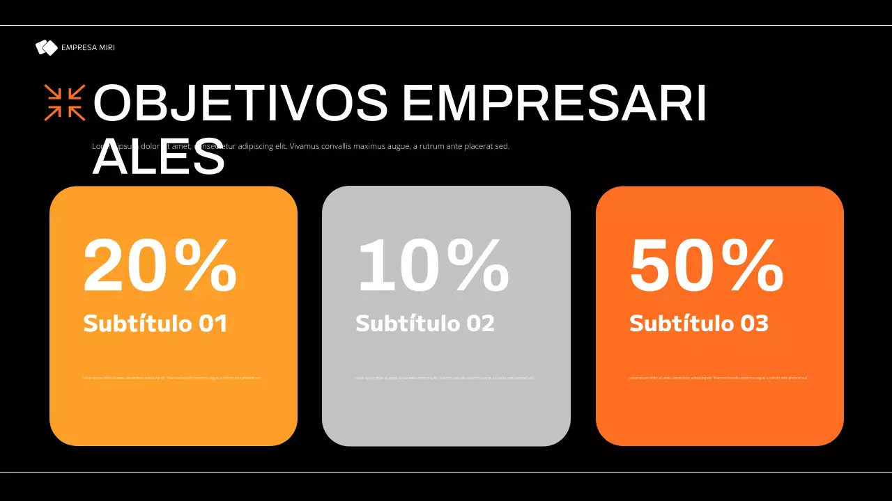 plan de marketing black modern