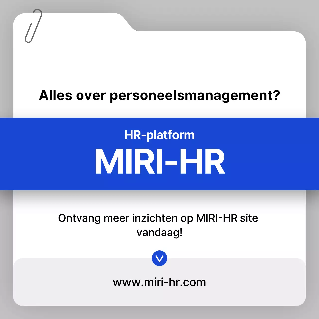 Grijze schone wervingscommunicatie