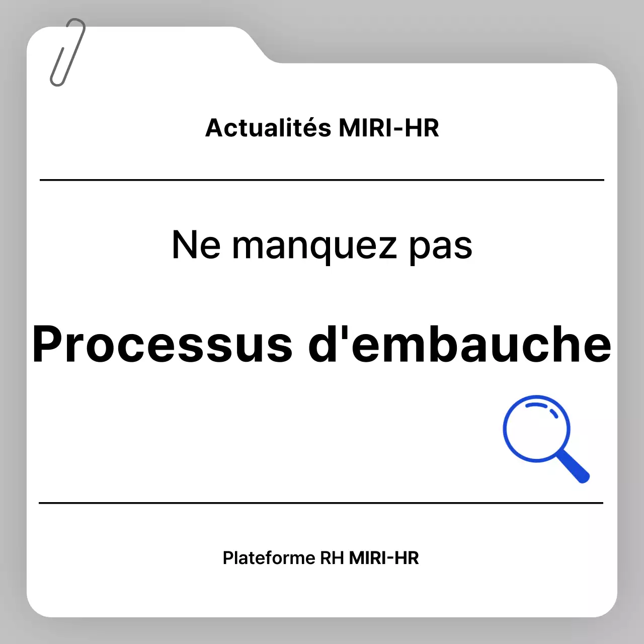 Grey clean recruitment communications